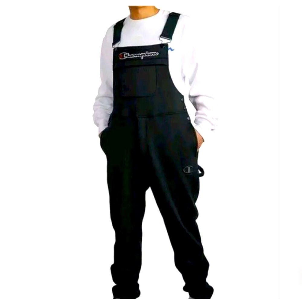 Champion Black Overalls Joggers